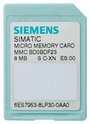 کارت حافظه 8MB سری S7-300 مدل MMC 8MB