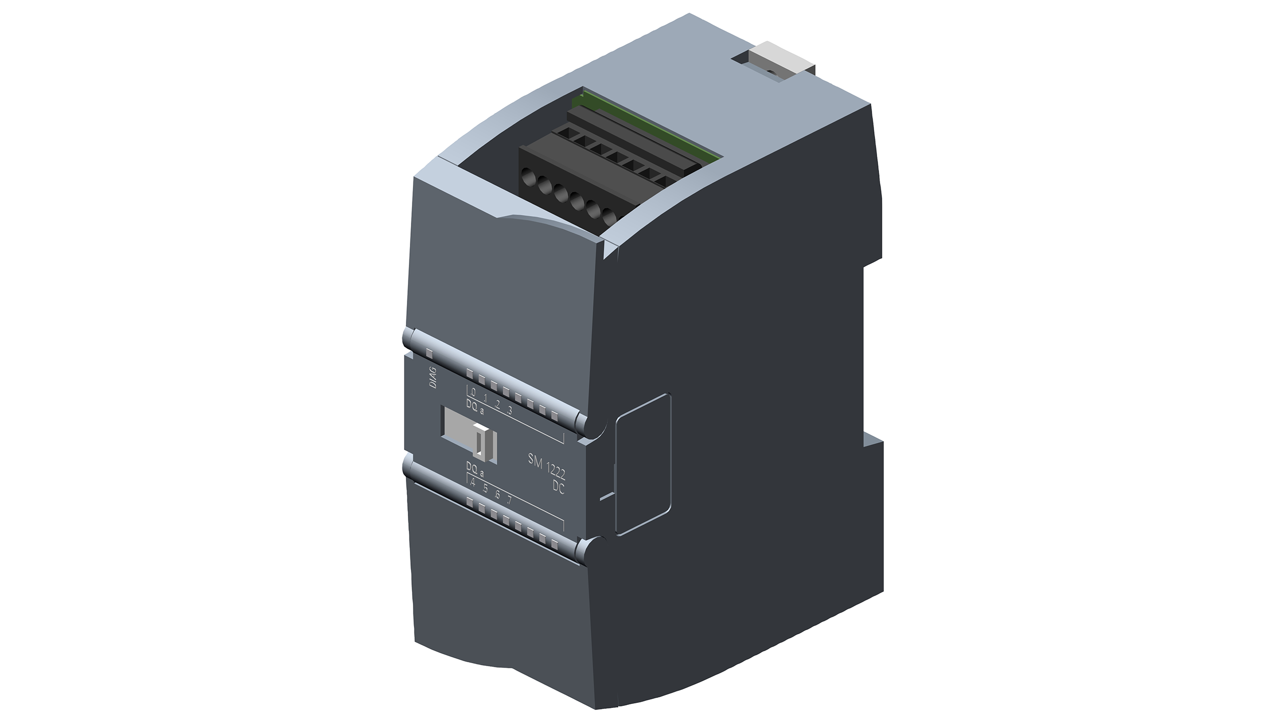 ماژول خروجی دیجیتال SM 1222 زیمنس با 8 کانال ترانزیستوری S7-1200