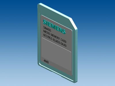 کارت حافظه 4MB سری S7-300 زیمنس مدل MMC 4MB